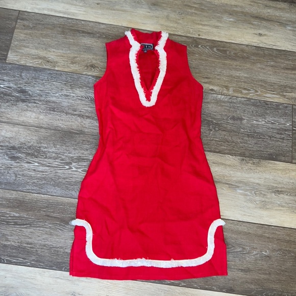 Sail to Sable Dresses & Skirts - Sail to Sable red and white mini dress